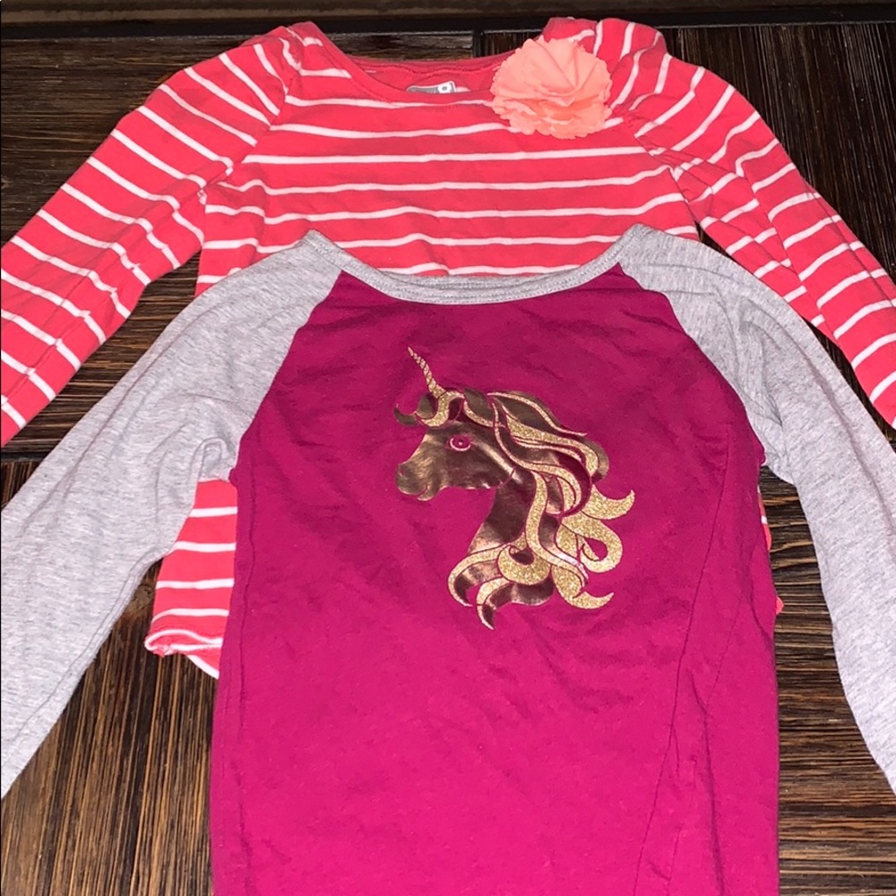 2/12 Girl’s Long Sleeve Tees